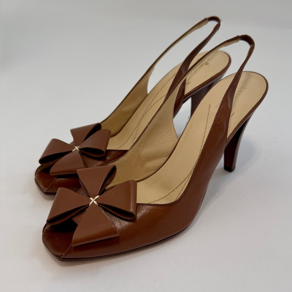 Kate Spade Peep Toe Slingback Heels